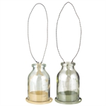 Lygte til fyrfadslys 2 farver fra Ib Laursen 2 stk - Tinashjem